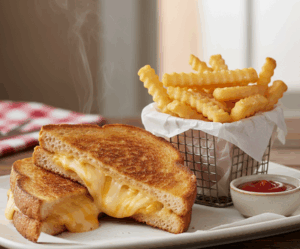 Grilled Cheese with Fries