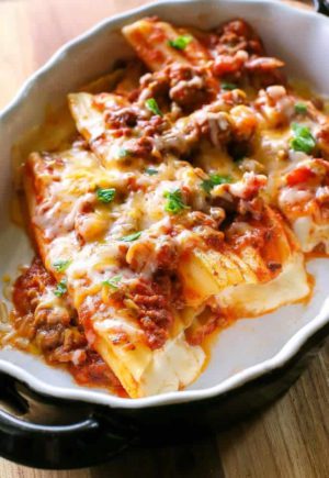Cheese Manicotti